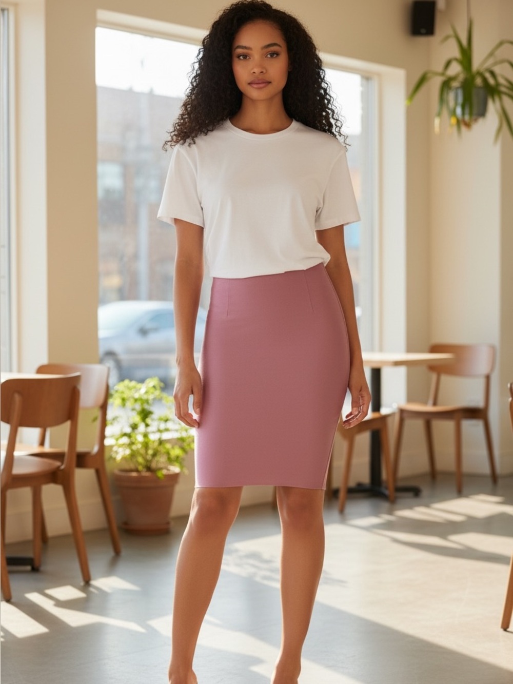 Hour Glass Pencil Skirt